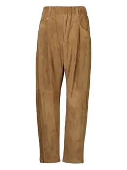 Brunello Cucinelli: Замшевые брюки 
