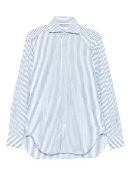 Kiton: Рубашка в полоску 