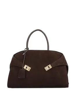 Ferragamo: Коричневая сумка 
