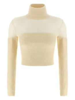 Elisabetta Franchi: Белый свитер 