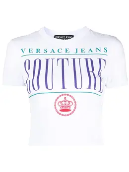 Versace Jeans Couture: Футболка с принтом 