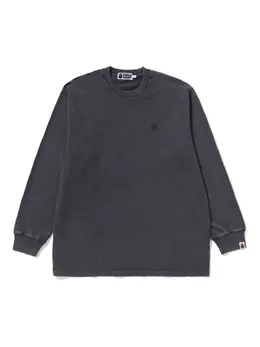 A BATHING APE®: Футболка с длинным рукавом 