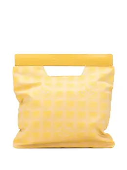 CHANEL Pre-Owned: Жёлтая сумка 