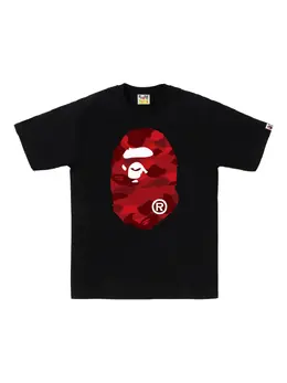 A BATHING APE®: Чёрная футболка 