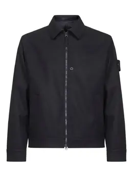 Stone Island: Голубая рубашка 