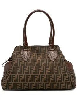 Fendi Pre-Owned: Коричневая сумка 