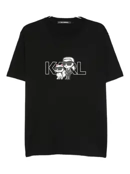 Karl Lagerfeld: Футболка с принтом 