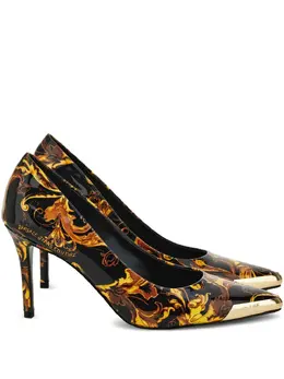 Versace Jeans Couture: Чёрные туфли 