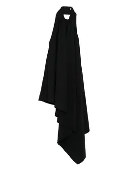 Givenchy: Драпированное платье 