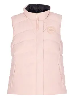 Canada Goose: Розовый жилет  Freestyle