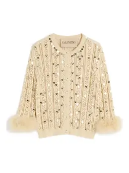 Valentino Garavani: Кардиган с блёстками 
