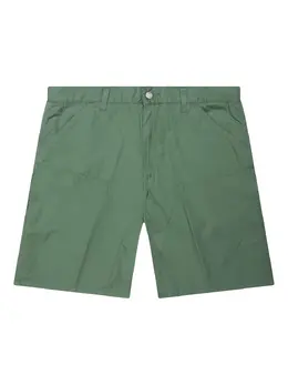 Carhartt WIP: Зелёные шорты 