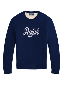 Polo Ralph Lauren: Синий свитер 