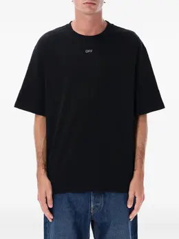 Off-White: Футболка  Arrow с принтом