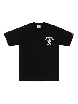 A BATHING APE®: Тёмная футболка 