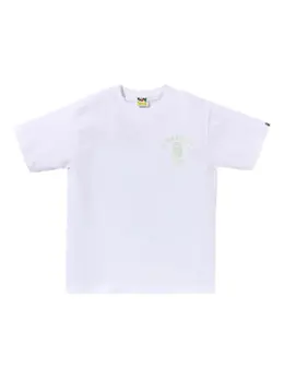 A BATHING APE®: Белая футболка 