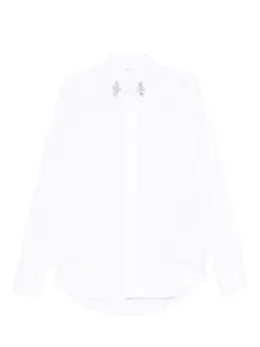 Alexander McQueen: Рубашка с воротником 
