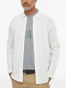 Armani Exchange: Рубашка с длинным рукавом 