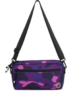 A BATHING APE®: Фиолетовая сумка 