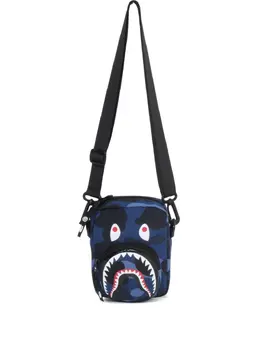 A BATHING APE®: Синяя сумка 