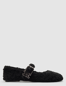 CASADEI: Чёрные балетки 