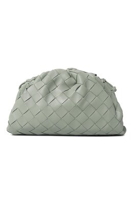 Bottega Veneta: Клатч  Pouch Mini цвета хаки