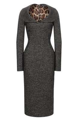 Dolce & Gabbana: Платье из шерсти 