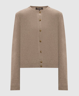Loro Piana: Бежевый кардиган 