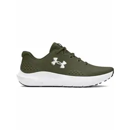 Under Armour: Зелёные кроссовки  Charged