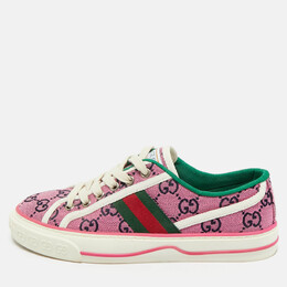 Gucci: Фиолетовые кроссовки  Tennis 1977