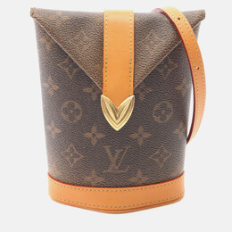 Louis Vuitton: Коричневая сумка 