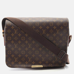 Louis Vuitton: Коричневі сумки через плече 
