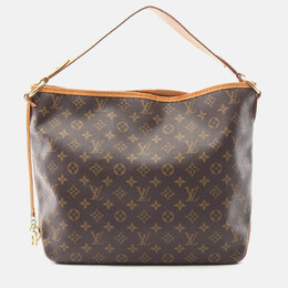 Louis Vuitton: Коричневая сумка 