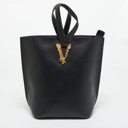 Versace: Чорні сумки  Virtus