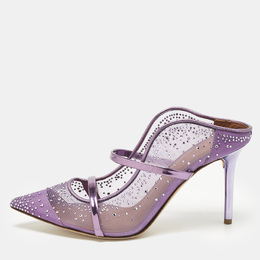 Malone Souliers: Фиолетовые сабо 