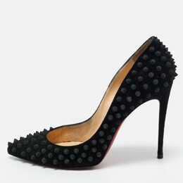 Christian Louboutin: Чёрные туфли  Pigalle