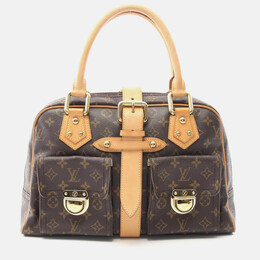 Louis Vuitton: Коричневая сумка 