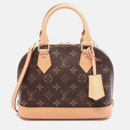 Louis Vuitton: Коричневая сумка  Alma BB