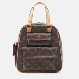 Louis Vuitton: Коричневая сумка 