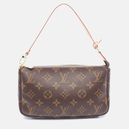 Louis Vuitton: Коричневая сумка  Pochette Accessoires