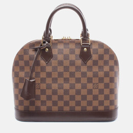 Louis Vuitton: Коричневая сумка 