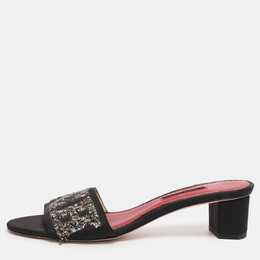 CH Carolina Herrera: Чёрные сандалии 