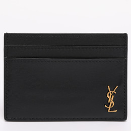 Saint Laurent Paris: Чёрный картхолдер 