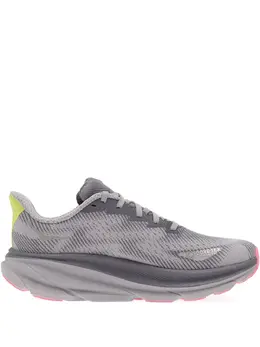 HOKA: Серые кроссовки 