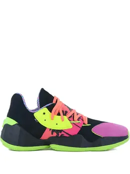 adidas: Чёрные кроссовки  Harden
