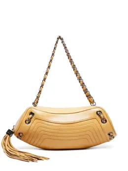 CHANEL Pre-Owned: Бежевая сумка 