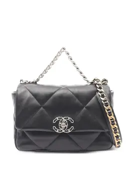 CHANEL Pre-Owned: Чёрная сумка 