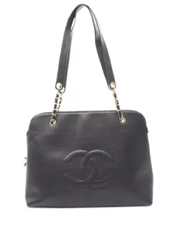 CHANEL Pre-Owned: Чёрная сумка 