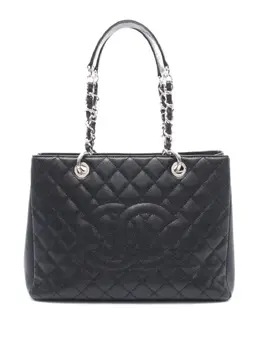 CHANEL Pre-Owned: Чёрная сумка 