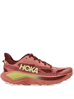 HOKA: Розовые кроссовки 